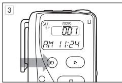 OLYMPUS VN-180 - Recording with VCVA (Variable Control Voice Actuator) (VCVA REC) - 2