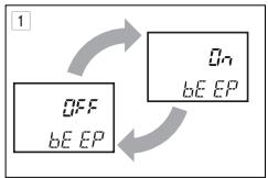 OLYMPUS VN-180 - Beep Tone (BEEP) Setting - 1