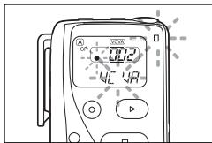 OLYMPUS VN-180 - Recording with VCVA (Variable Control Voice Actuator) (VCVA REC) - 4