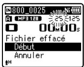 OLYMPUS WS-811+ME-51 - Effacement de fichiers - 3