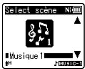 OLYMPUS WS-811+ME-51 - Spécifiez une destination d'enregistrement pour les paramètres. - 1