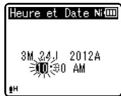 OLYMPUS WS-811+ME-51 - Appuyez sur la touche OK pour valider le réglage. - 1