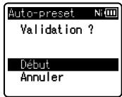OLYMPUS WS-811+ME-51 - Présélection automatique de stations de radio [auto-preset] - 5