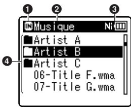 OLYMPUS WS-811+ME-51 - Affichage délisté 1 - 1