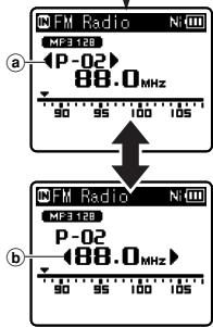 OLYMPUS WS-811+ME-51 - Mode de rappel de présélection: - 1