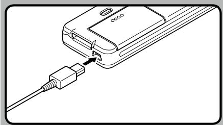 OLYMPUS DS'5500 - Chargement des batteries directement avec le câble USB - 2