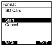 OLYMPUS DS'5500 - Formatage de la mémoire [format] - 3