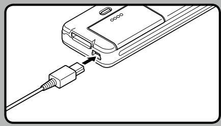 OLYMPUS DS'5500 - Chargement des batteries directement avec le câble USB - 4