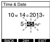 OLYMPUS DS'5500 - Appuyez sur la touche + ou - pour configurer l'élément. - 1