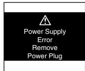 OLYMPUS DS'5500 - Détection d'une tension anormale - 1