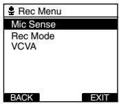 OLYMPUS DS'5500 - Appuyez sur la touche ok/menu. - 1