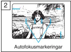 2 Autofokusmarkeringar