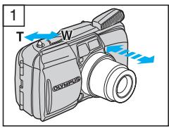 OLYMPUS Μ[MJU:]-III WIDE 100 - CÓMO HACER FOTOS - 1