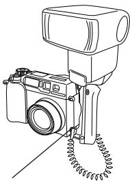 OLYMPUS C-3030 ZOOM - Pour utiliser le flash supplémentaire FL-40 seul: - 1