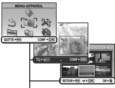 OLYMPUS Μ TOUGH-8000 - Molette de défilament et guide d'utilisation - 3
