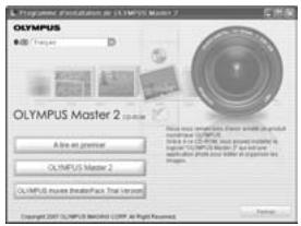OLYMPUS C520 - a. Installez le logiciel - 1