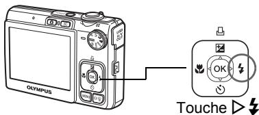 OLYMPUS C520 - b. Appuyez sur la touche ▷↓. - 1