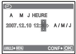 OLYMPUS X820 - appuyez sur les touches / et  pour sélectionner [m] - 3