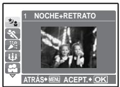 OLYMPUS X820 - Modos de escena - 1
