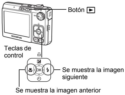 OLYMPUS X820 - a. Presione el botón - 1