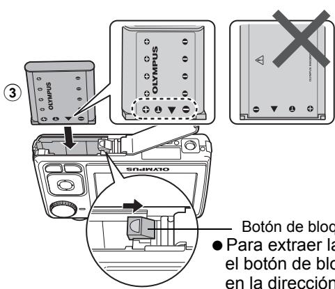OLYMPUS X820 - b. Inserte la bateria y la tarjeta xD-Picture (optional). - 2