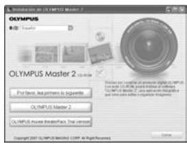 OLYMPUS X820 - a. Instale el software - 1