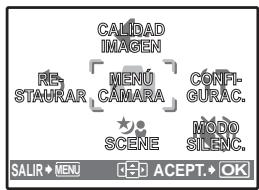 OLYMPUS X820 - Menu superior - 3