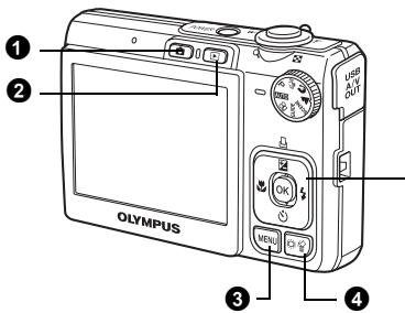 OLYMPUS X820 - Aufnahmemodus-Tasten - 1