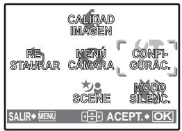 OLYMPUS X820 - Ajuste el idioma - 4