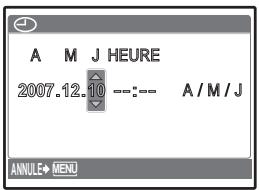 OLYMPUS X820 - appuyez sur les touches / et  pour sélectionner [m] - 2