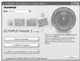 OLYMPUS X820 - installez le logiciel - 1