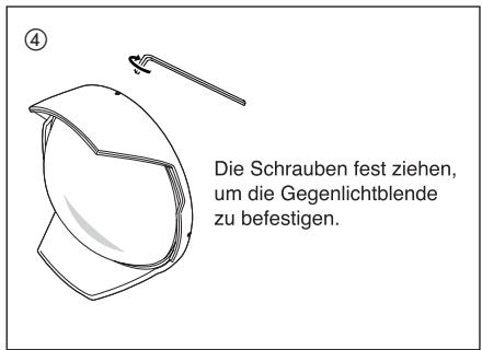 OLYMPUS PPO-E04 - Ausrichten der Gegenlichtblende - 4
