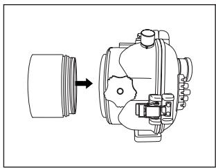 OLYMPUS PPO-E04 - 1)ZUIKO DIGITAL ED 8mm Fisheyeを使用する場合 - 4
