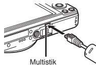 OLYMPUS VR-325 - Opladning af batteriet med den medfolgende USBnetadapter - 3