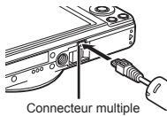 OLYMPUS VR-325 - Chargement de la batterie avec l'adaptateur secteur USB fourni - 2