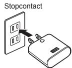 OLYMPUS VR-325 - De batterij laden met de meegeleverde USB-lichtnetadapter - 2