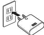 OLYMPUS VR-325 - Baterijos ikrovimas naudoant kartu tiekiami USB-KS adapterj - 2