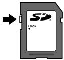 OLYMPUS KIT TG-320 - Taquet de protection contre l'écriture de carte mémoire SD/SDHC/SDXC - 1