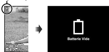 OLYMPUS KIT TG-320 - Quand faut-il charger la batterie ? - 1