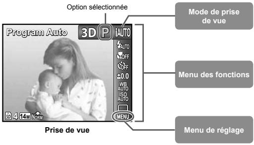 OLYMPUS KIT TG-320 - Menu des fonctions - 1