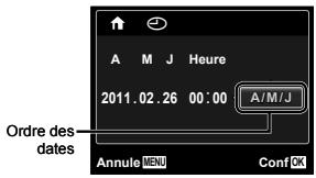 OLYMPUS KIT TG-320 - Pour vérifier la date et l'heure - 1