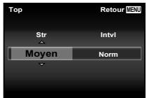 OLYMPUS TG-2 - Pour ajuster la fonction Tap control - 1