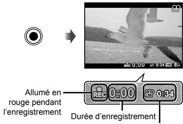 OLYMPUS TG-2 - Appuyez sur la touche © pour lancer l'enregistrement. - 1
