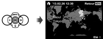 OLYMPUS TG-2 - Mise sous tension de l'appareil photo et réglages initiaux - 7