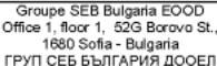 ROWENTA CG3808 ADAGIO,  CT3818 ADAGIO - Retailer name &amp; address: - 34