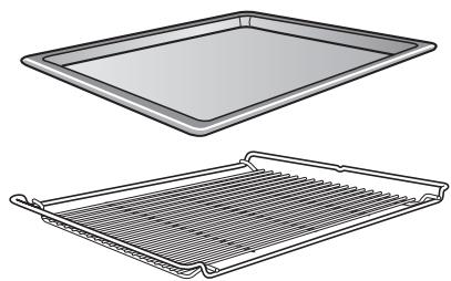 MIELE H 5145 BP - Plateau multi-uses et grilles avec butée de sécurité - 1