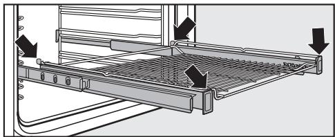 MIELE H 5145 BP - Rails coulissants FlexiClips - 3