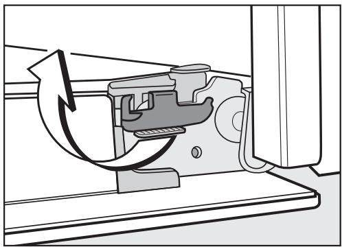 MIELE H 5145 BP - Remetre la porte - 2