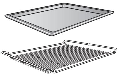 MIELE H 5245 BP - Plateau multi-usages et grilles avec butée de sécurité - 1