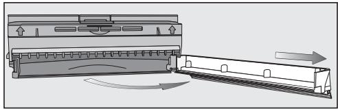 MIELE HS17 - Changer la lèvre d'étanchéité du bac à poussières - 2